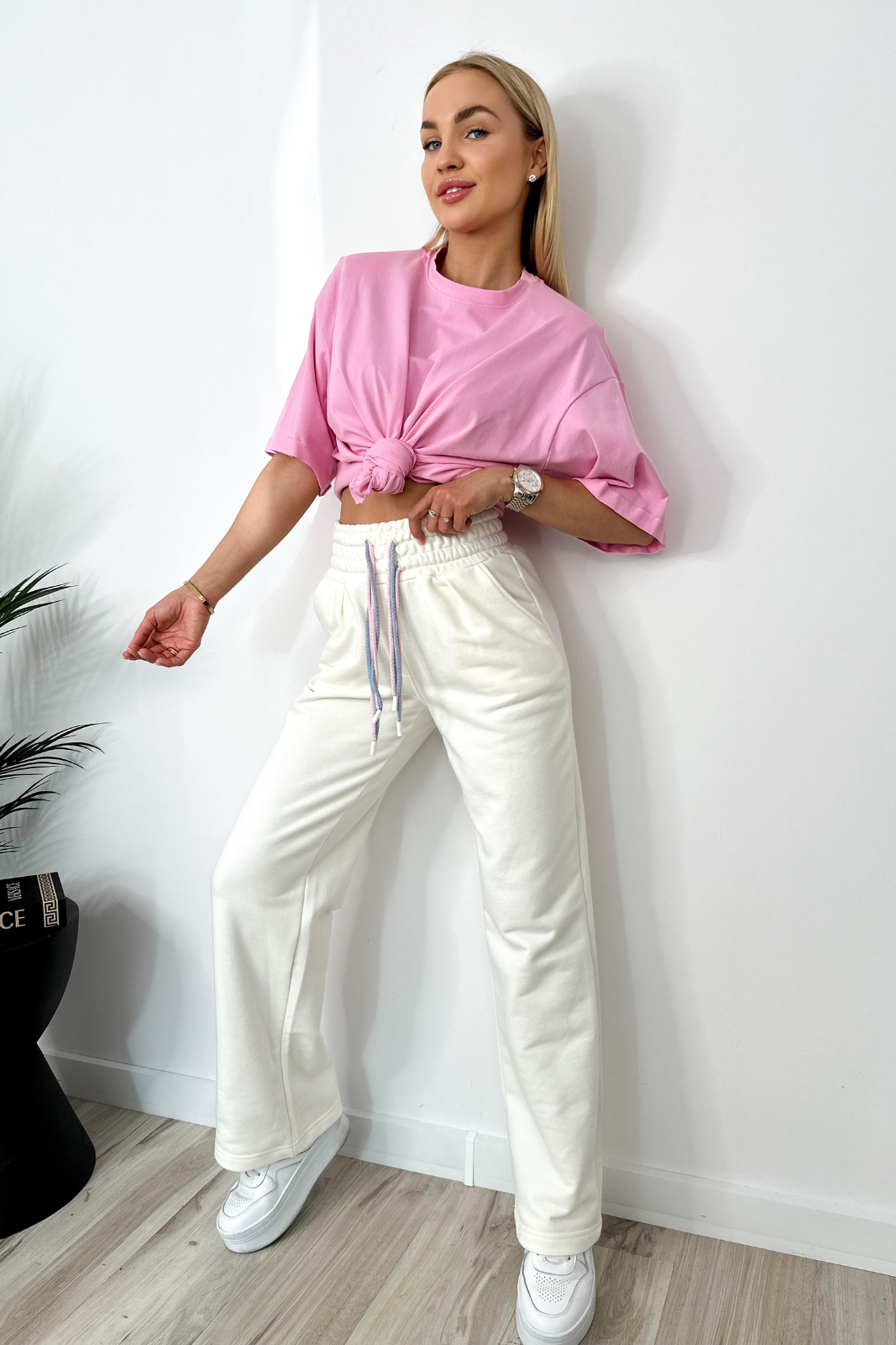 IRELIA Cremefarbene Jogginghose