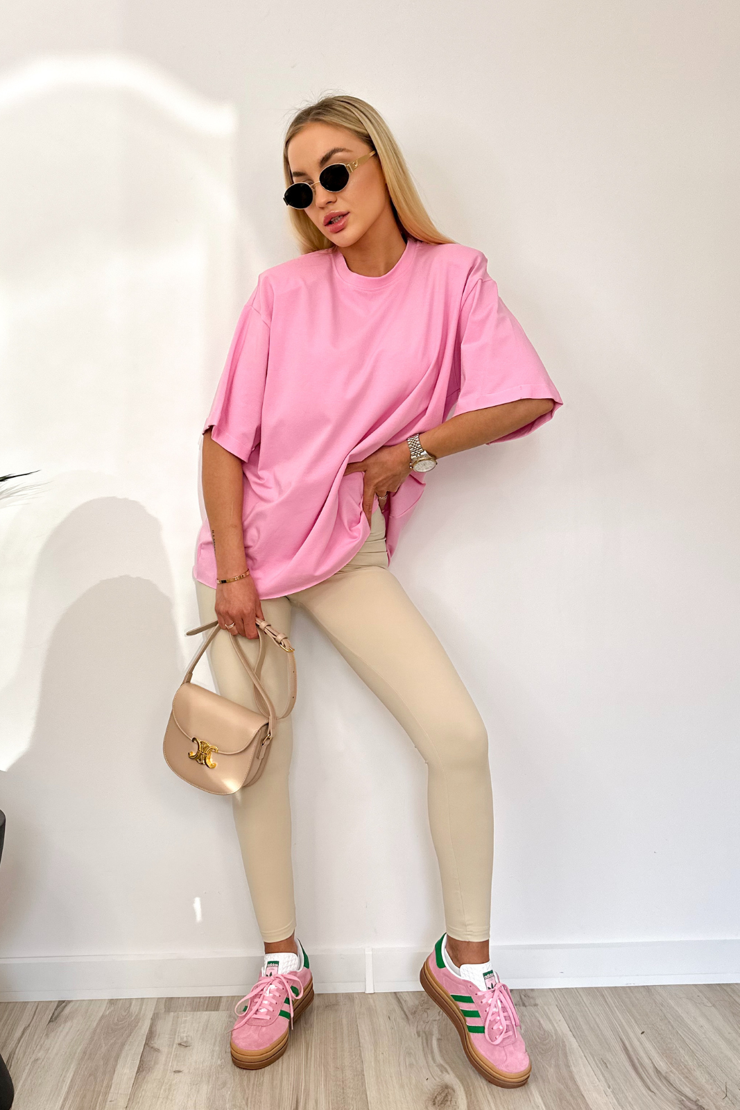 IVA-Rahmenleggings beige