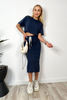 Rock + Oberteil Set MERYL navy blau