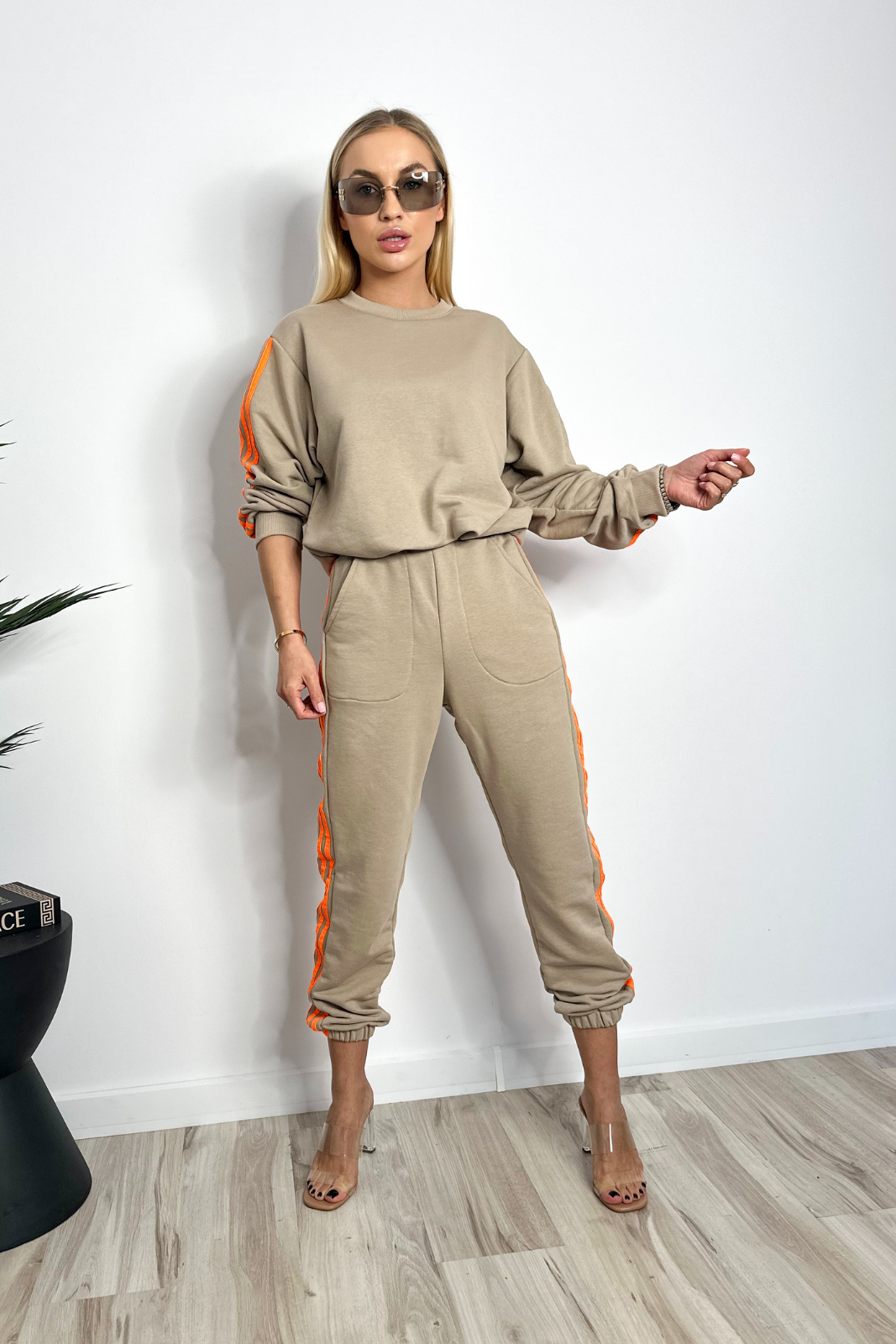 Trainingsanzug Set OLIVIA beige