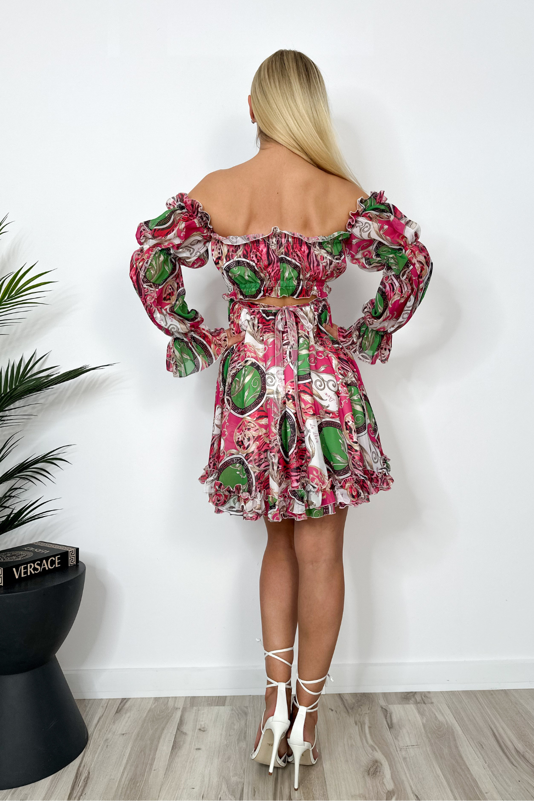 Paillettenkleid BELLA print