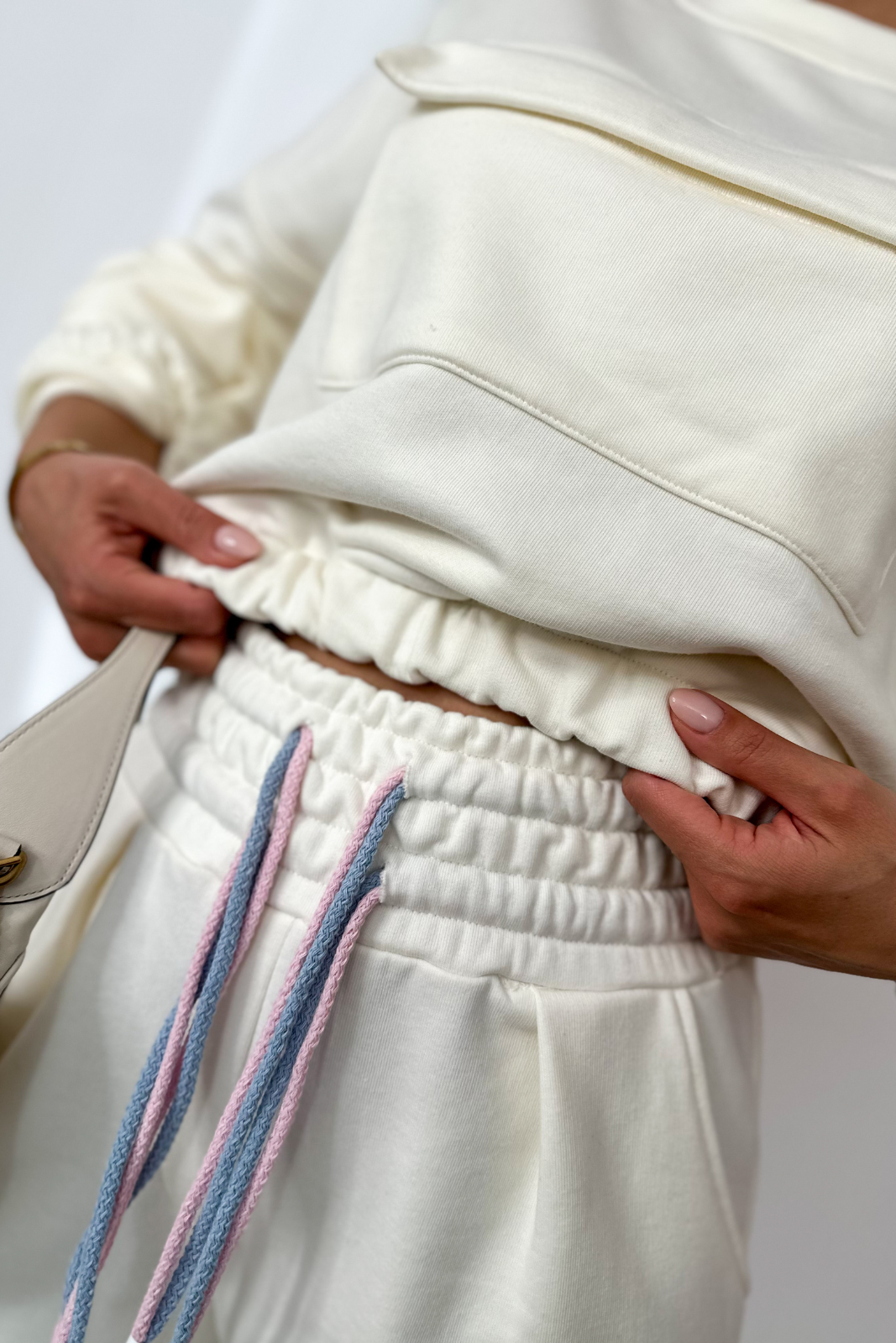 IRELIA Cremefarbene Jogginghose