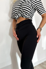 Leggings mit weitem Bein IVA schwarz