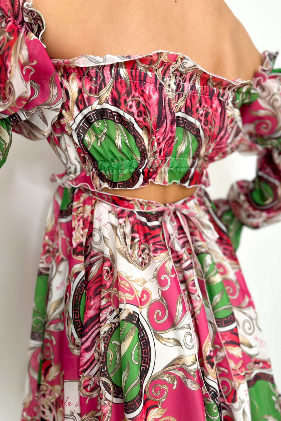 Paillettenkleid BELLA print