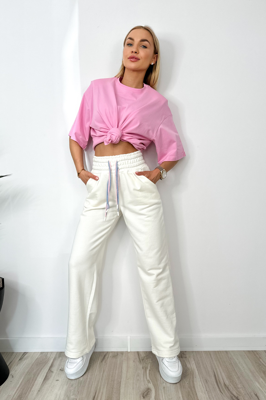 IRELIA Cremefarbene Jogginghose