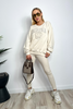 Bluse+Leggings ELLE beige