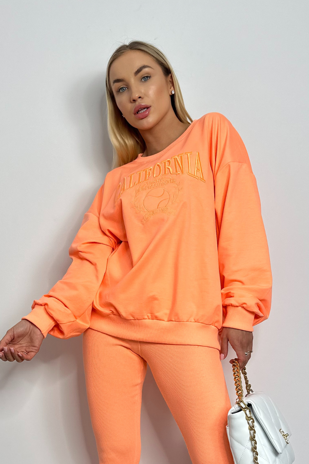 Sweatshirt+Leggings ELLE neon